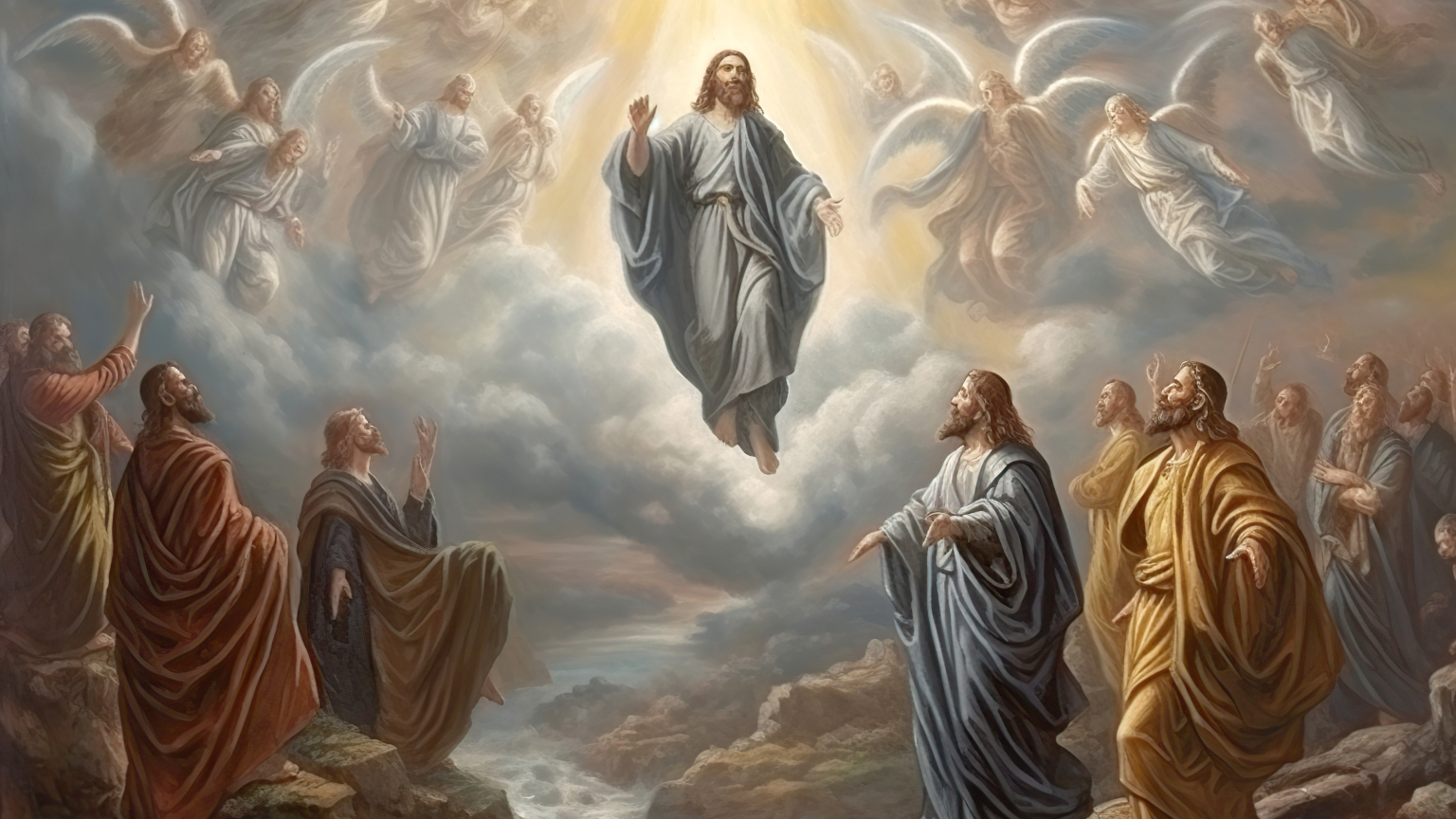 Ascension of our Lord Jesus Christ into Heaven.