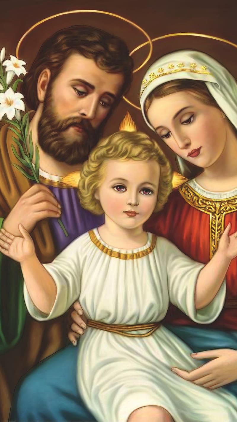 The Holy Family of Jesus, Mary & Joseph